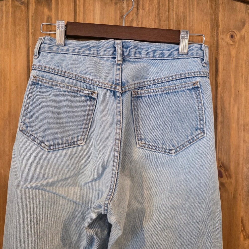 Calvin Klein Jeans Women 10 Light Blue Excellent Vintage High Waist Mom Tapered - Picture 8 of 9
